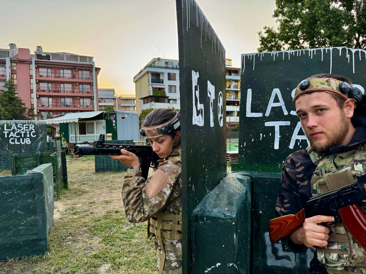 Long Range Laser Combat